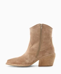 Dames Via Vai Laarzen*Enkellaars Eveline Beige