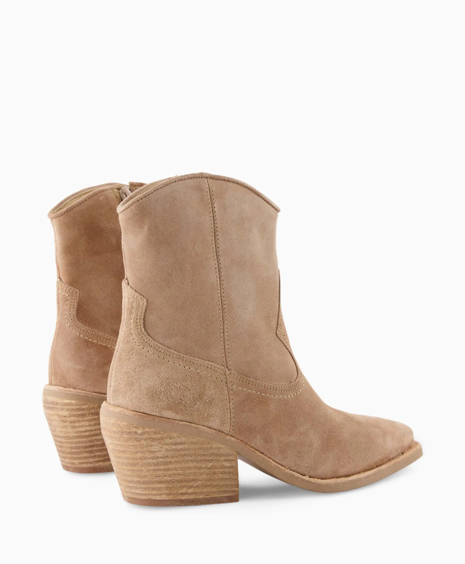 Dames Via Vai Laarzen*Enkellaars Eveline Beige