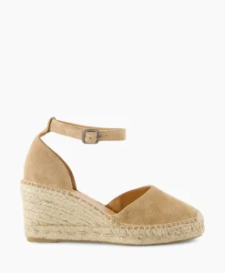 Dames Via Vai Instappers*Espadrille Flora Braid Beige