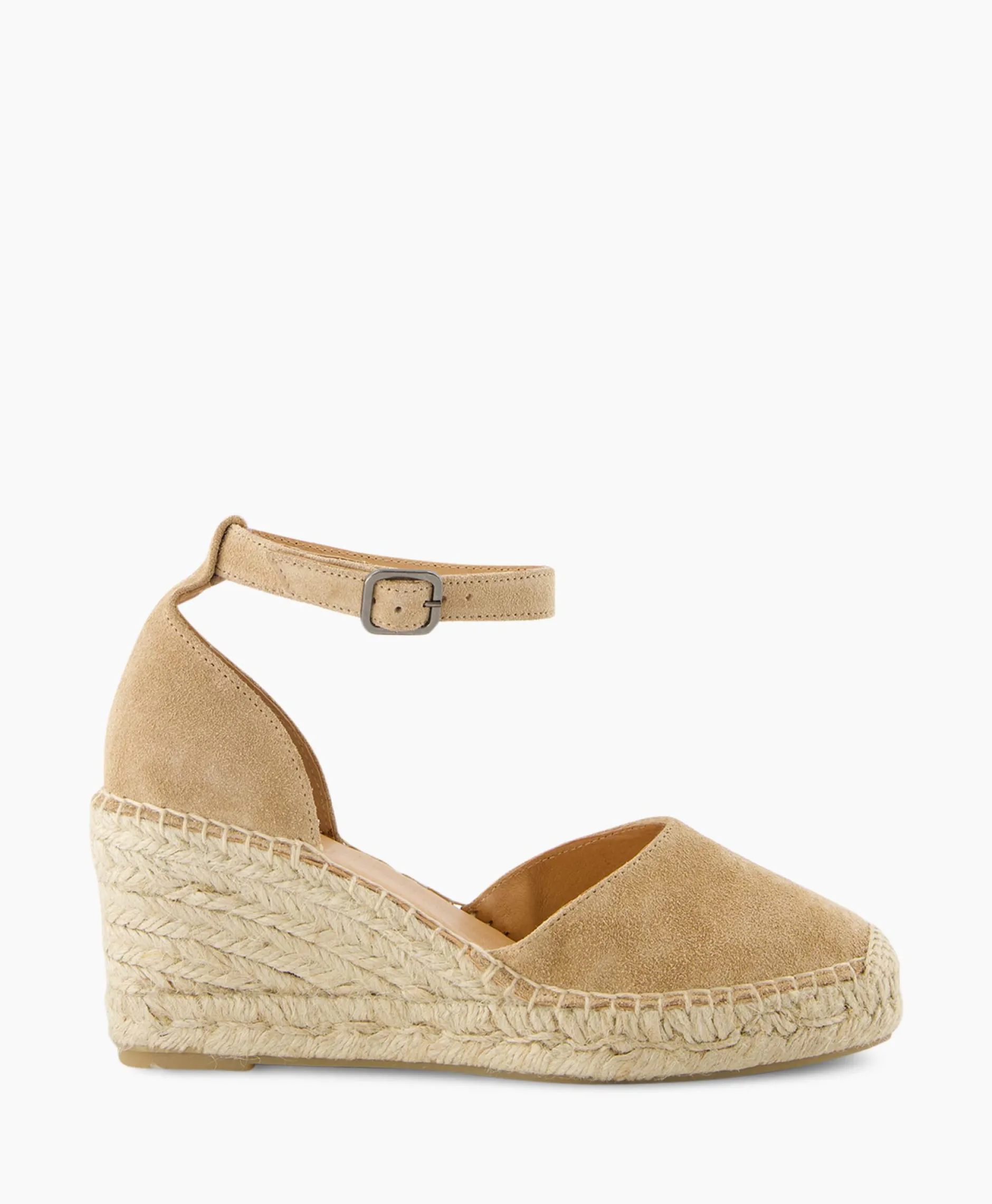 Dames Via Vai Instappers*Espadrille Flora Braid Beige