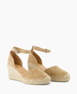 Dames Via Vai Instappers*Espadrille Flora Braid Beige