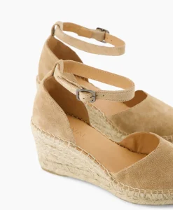 Dames Via Vai Instappers*Espadrille Flora Braid Beige