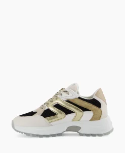 Dames Via Vai Sneakers*Sneaker Danae Bailee Beige