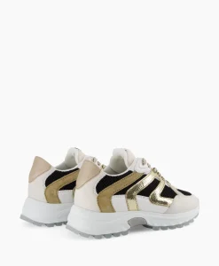 Dames Via Vai Sneakers*Sneaker Danae Bailee Beige