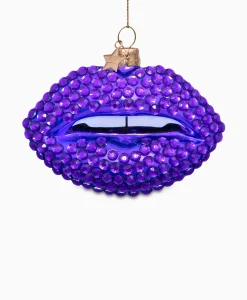 Lifestyle Vondels Lifestyle*Kerstbal Lippen Paars