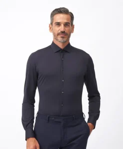 Heren Xacus Overhemden*Active Shirt Blauw