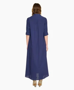 Dames Xirena Bruiloftskleding*Maxi Jurk Boden Donker Blauw