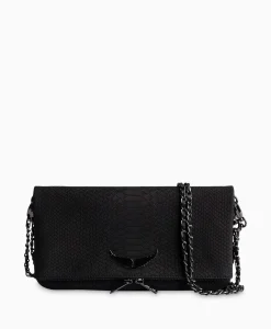 Dames Zadig & Voltaire Tassen*Zadig & Voltaire Crossbody Tas Rock Soft Savage Zwart