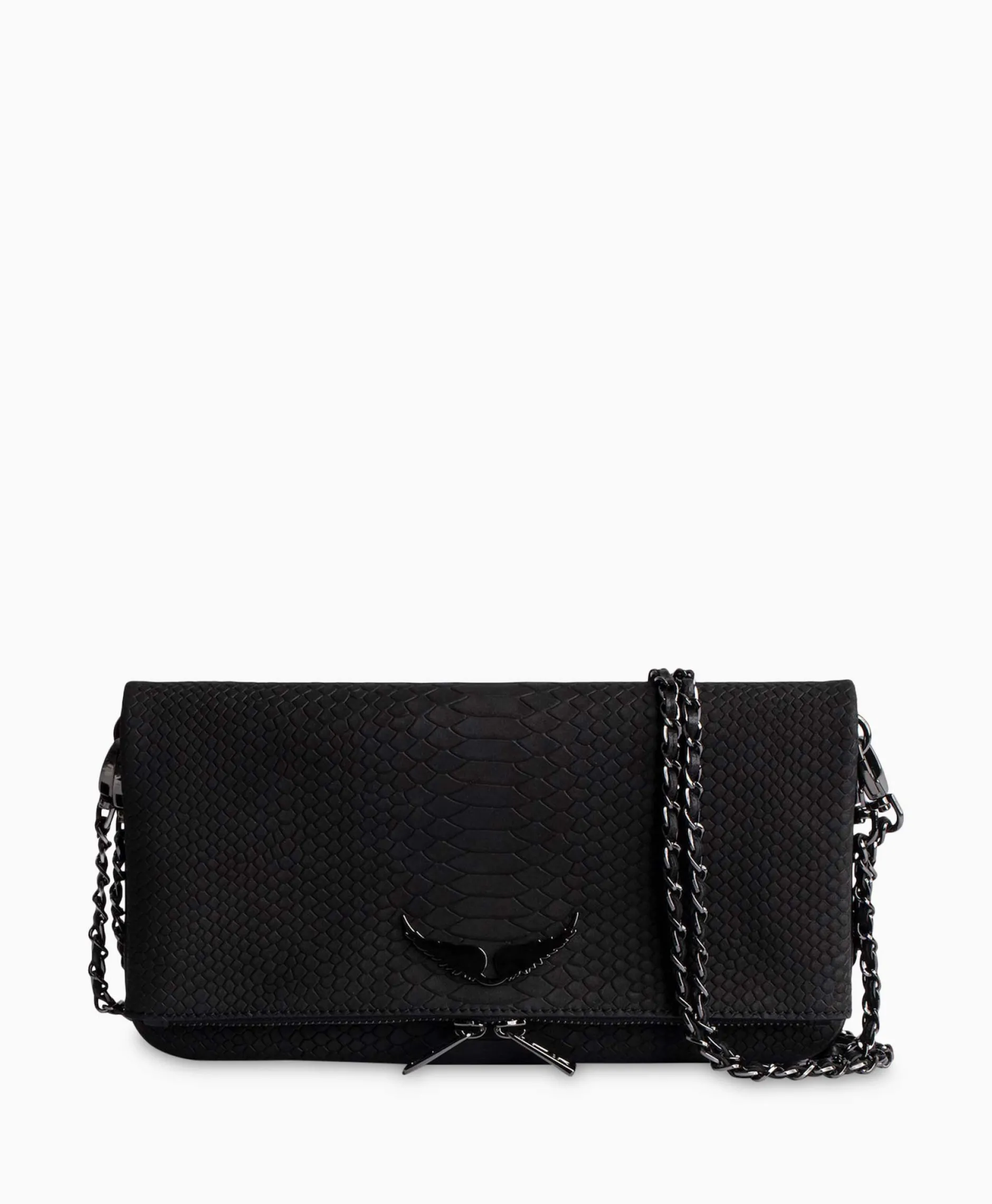 Dames Zadig & Voltaire Tassen*Zadig & Voltaire Crossbody Tas Rock Soft Savage Zwart