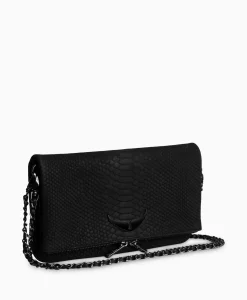 Dames Zadig & Voltaire Tassen*Zadig & Voltaire Crossbody Tas Rock Soft Savage Zwart