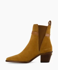 Dames Zadig & Voltaire Laarzen*Zadig & Voltaire Enkellaars Tyler Cecilia Suede Bruin