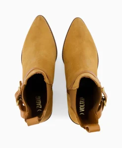 Dames Zadig & Voltaire Laarzen*Zadig & Voltaire Enkellaars Tyler Cecilia Suede Bruin