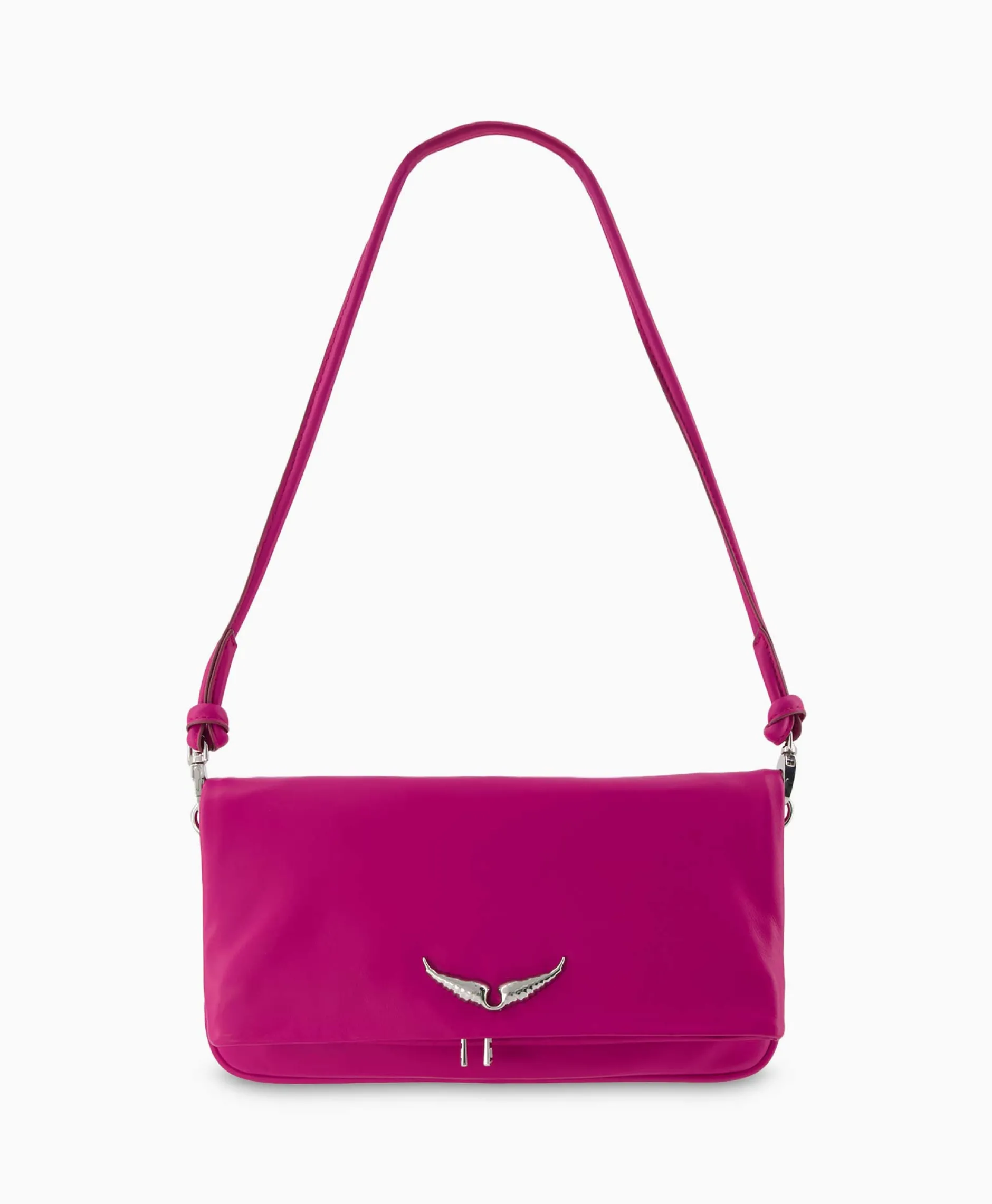 Dames Zadig & Voltaire Tassen*Zadig & Voltaire Schouder / Hand Tas Rock Eternal Smooth Calfskin Paars