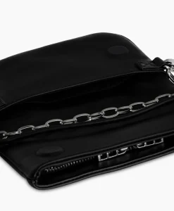 Dames Zadig & Voltaire Tassen*Zadig & Voltaire Schouder / Hand Tas Rock Eternal Smooth Calfskin Zwart