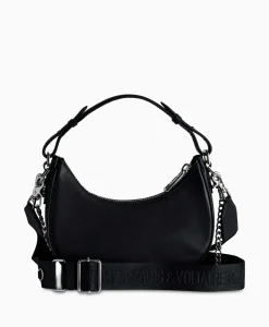 Dames Zadig & Voltaire Tassen*Zadig & Voltaire Schouder / Hand Tas Moonrock Grained Leather Zwart