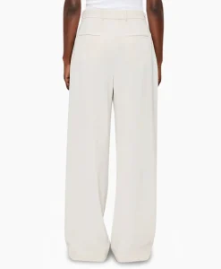 Dames Zenggi Broeken*Pantalon Wide Pleated Off White