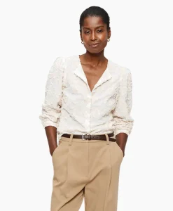 Dames Zenggi Tunieken*Tuniek Embroidered Off White